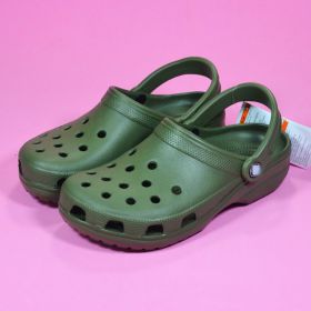 Crocs Unisex-Adult Sandals for Home (Color: army green)