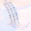Women's Hollow Out Heart Silver Plated Bracelet